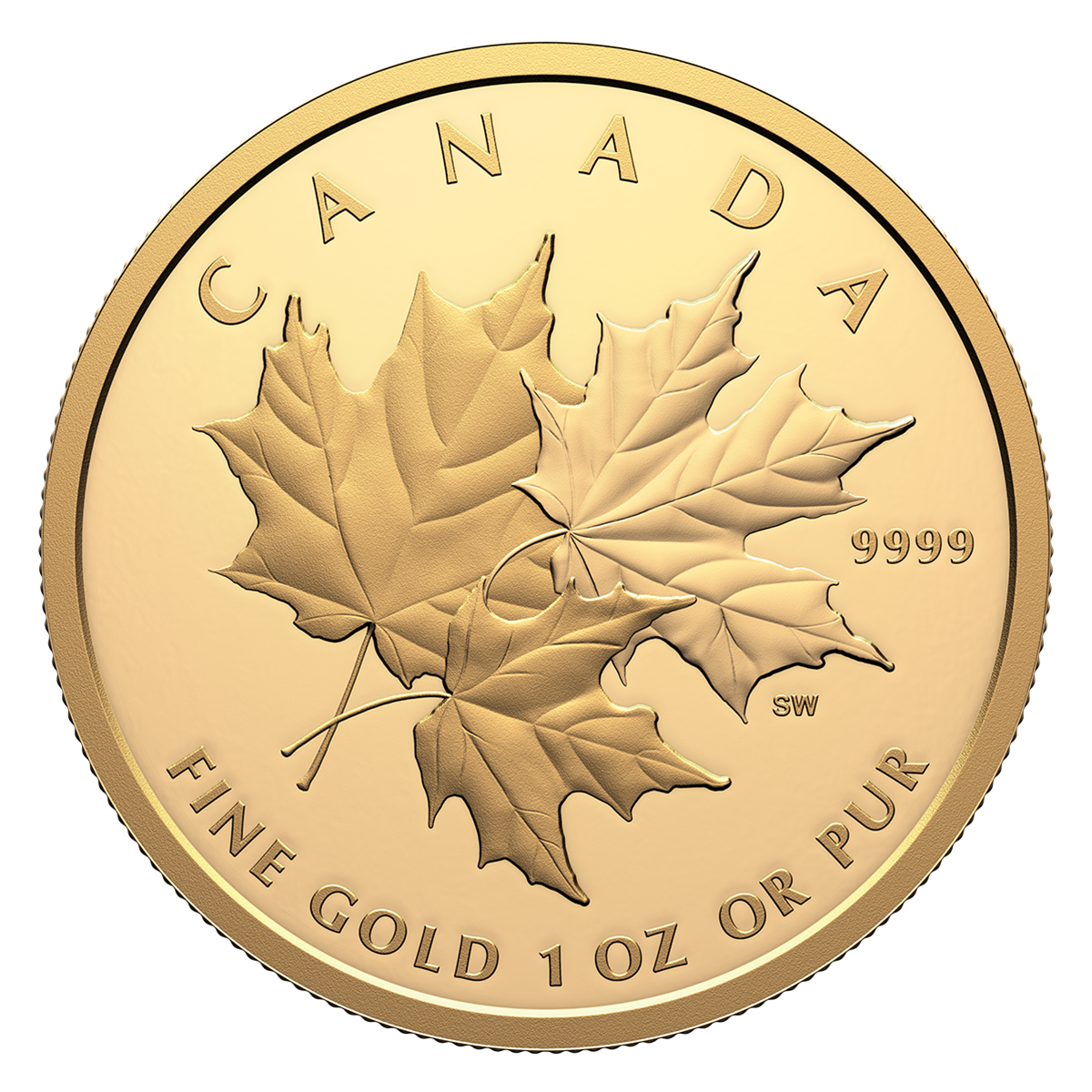 Triple Maple – 1 oz. Pure Gold Coin