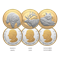 Animal Portraits – Fine Silver Three-Coin Subscription (2025)