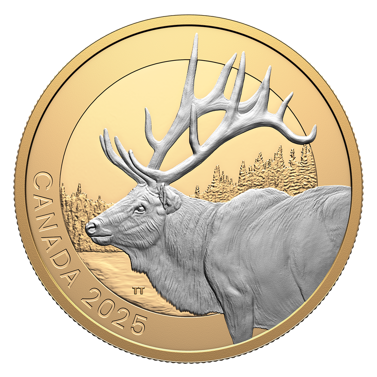 Animal Portraits: Elk – 1 oz. Fine Silver Coin