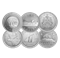 Hommage à la marque d’atelier W - Abonnement à la série de six pièces de 1 oz en argent pur