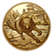 Redoutables prédateurs : Le loup gris – Pièce de 1 oz en or pur à très haut relief