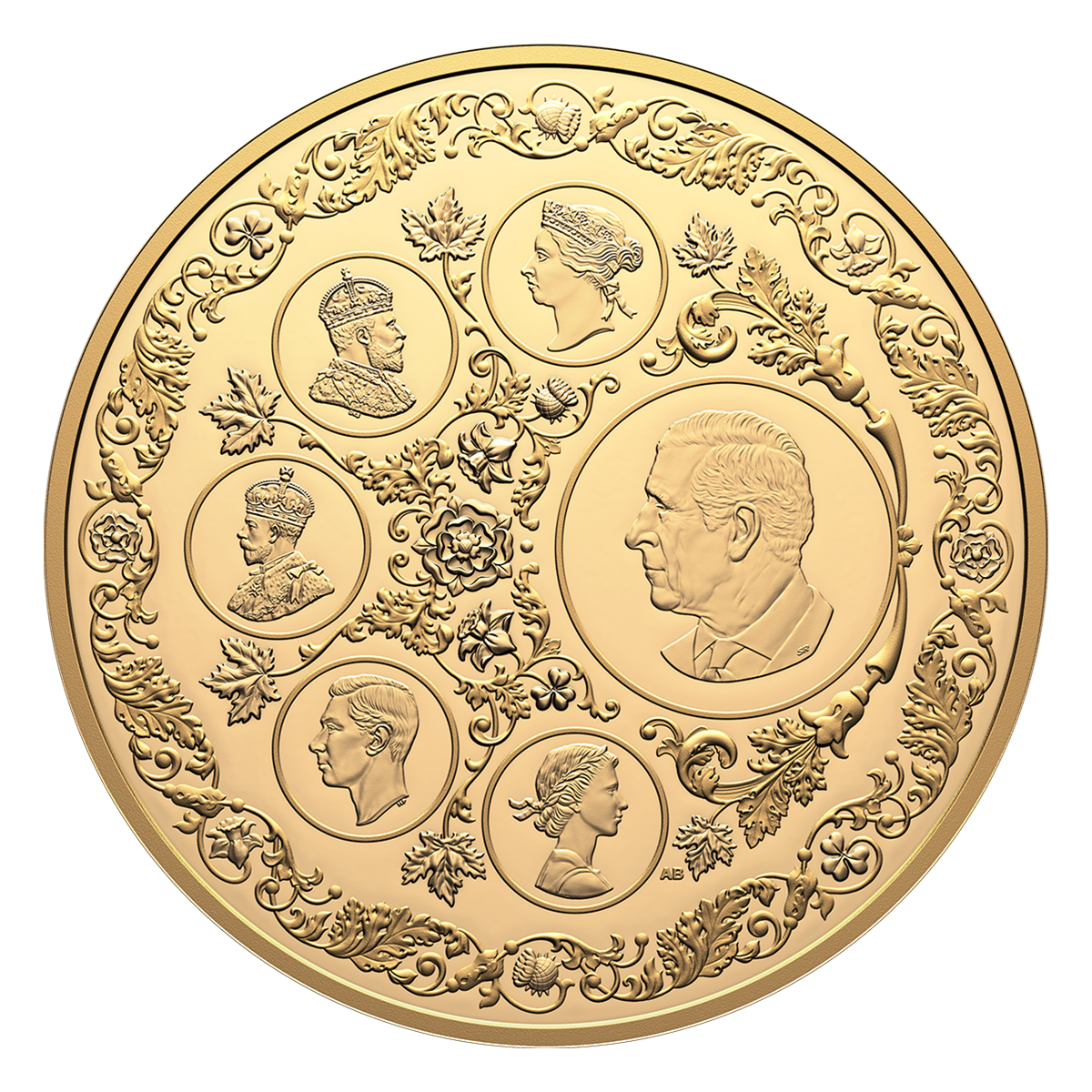 Legacy of the Crown – 5 oz. Pure Gold Coin