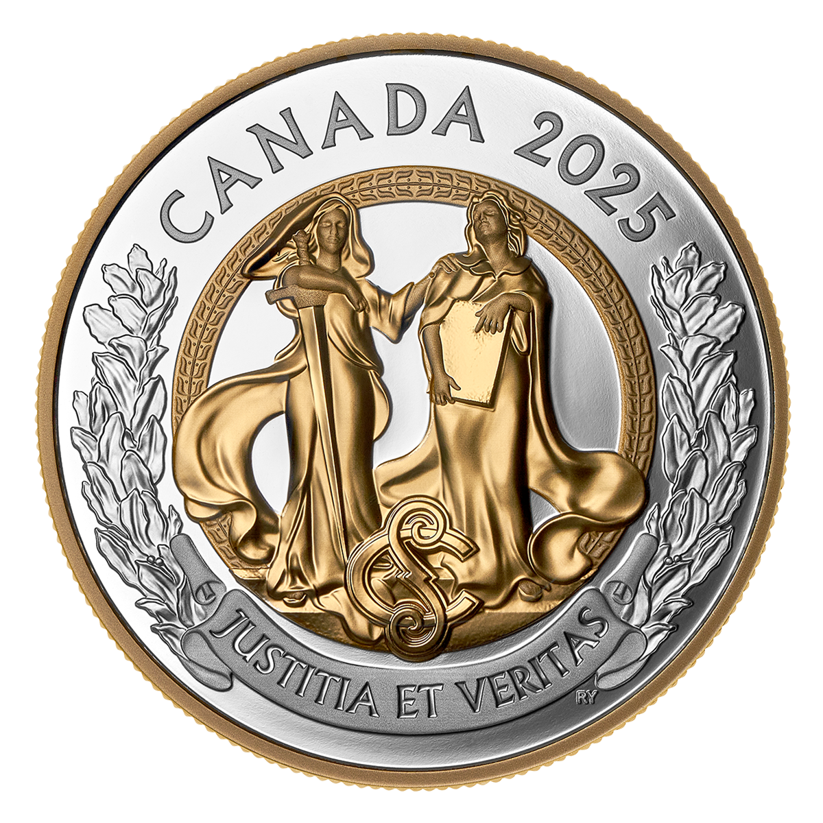 Allegories of Justice and Truth – 1 oz. Fine Silver Coin