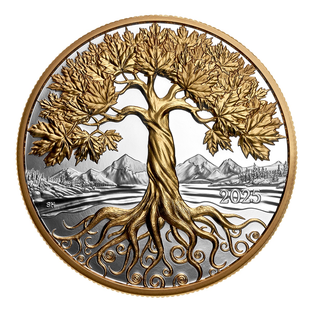 Maple Tree of Life – 5 oz. Fine Silver Coin