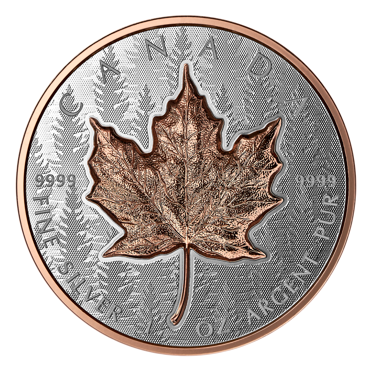 Silver Maple Leaf – 1-oz. Fine Silver Ultra-High Relief Coin (2025)