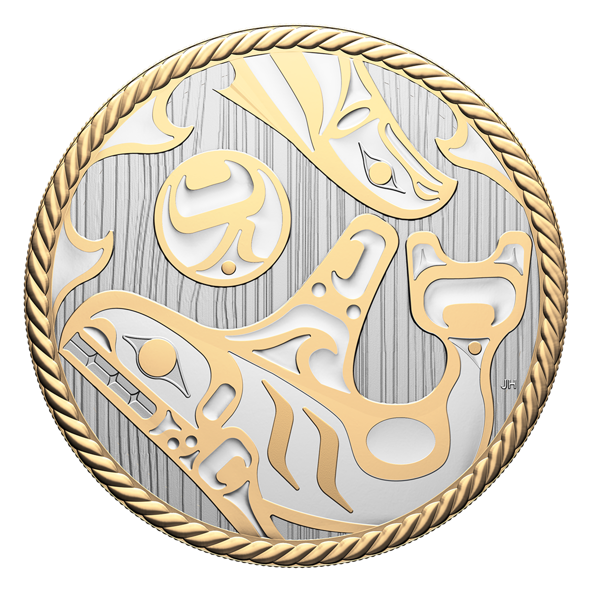 L’ancêtre – Pièce de 2 oz en argent fin