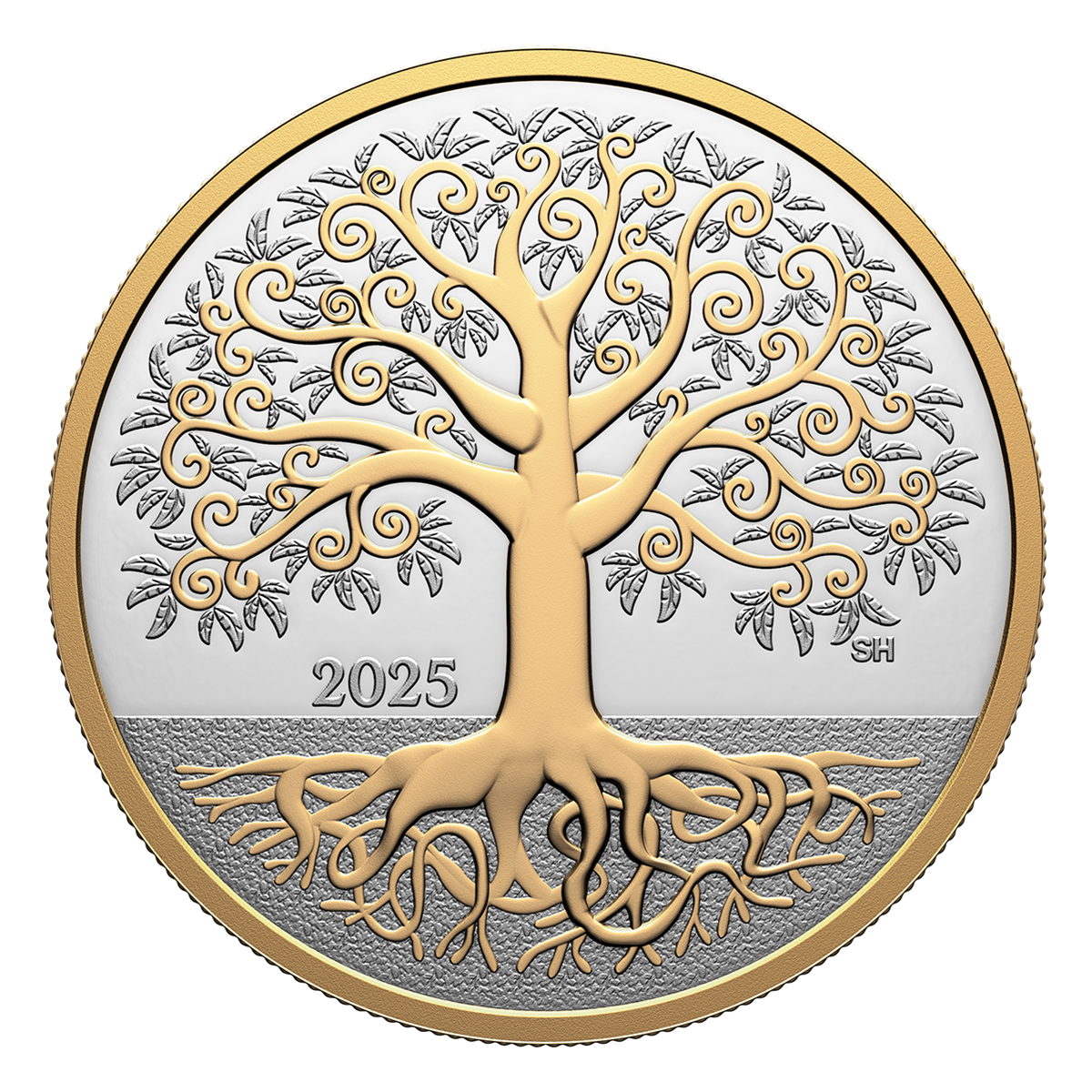 Arbre de vie – Pièce de ½ oz en argent fin