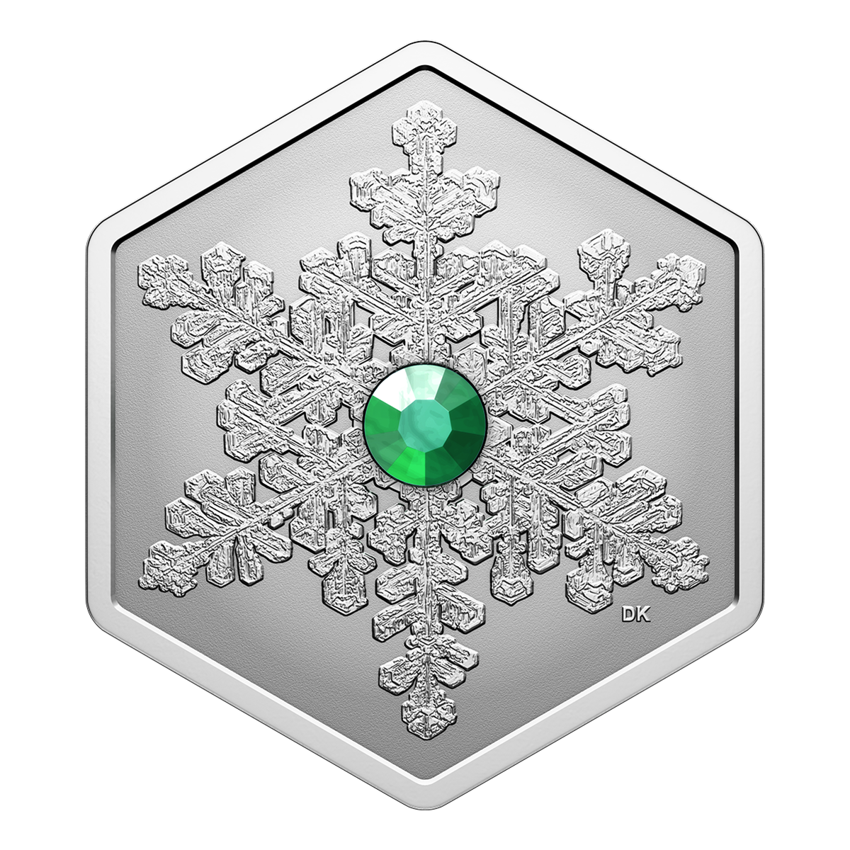 Flocon de neige – Pièce de 1 oz en argent fin (2025)