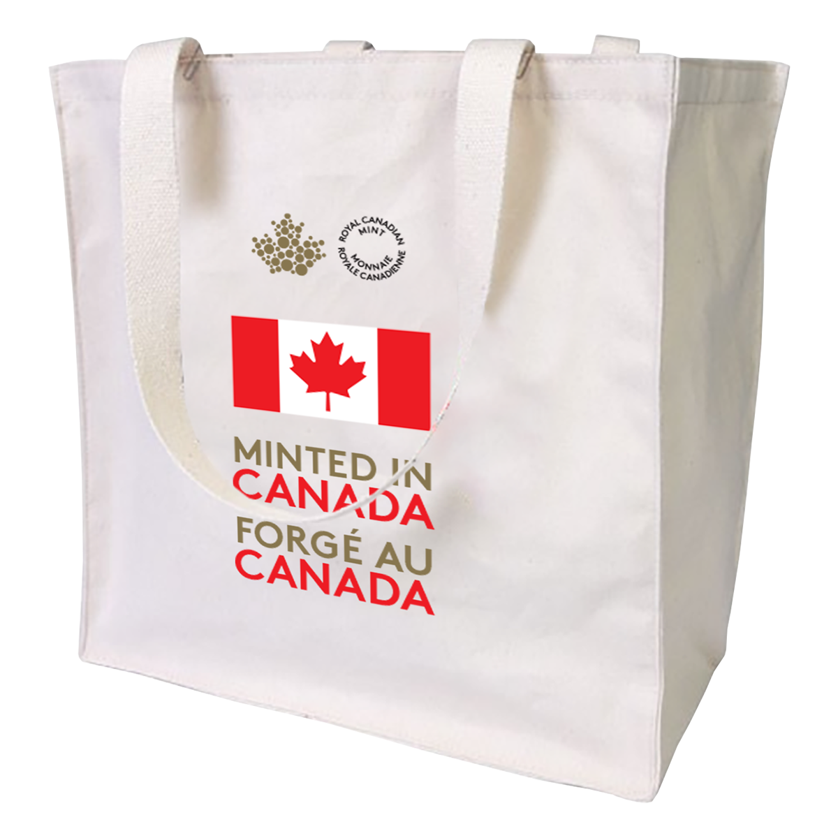 Minted in Canada Cotton Canvas Tote Bag