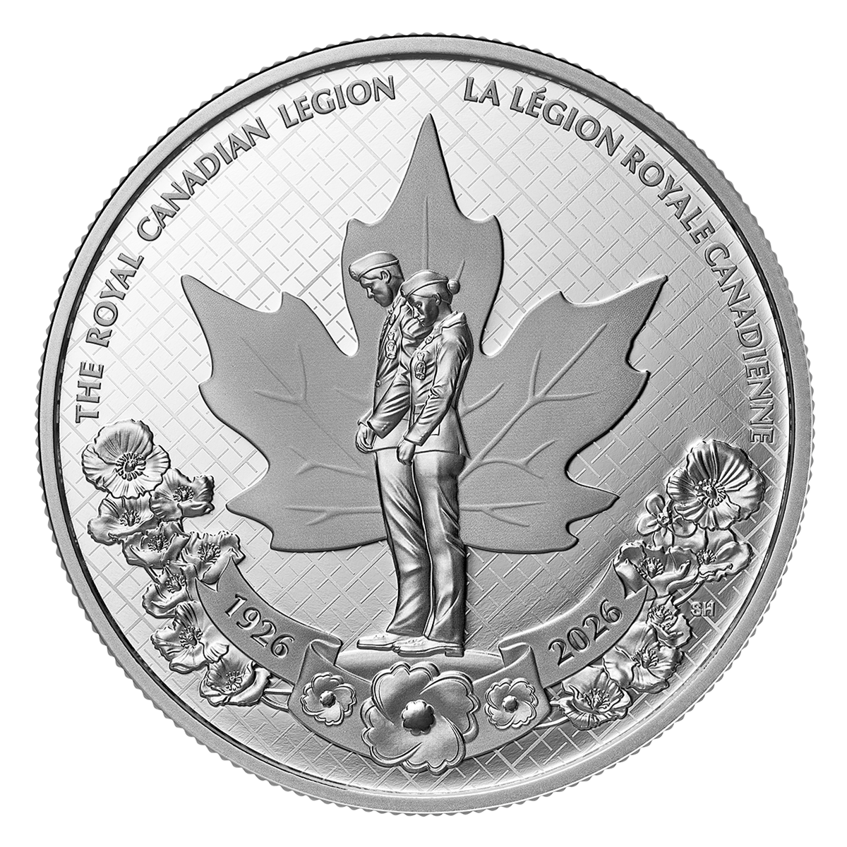 100th Anniversary of The Royal Canadian Legion – Fine Silver Proof Dollar (2026)