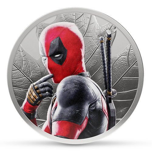 Deadpool – 1 ﻿oz. Fine Silver Collectible (2026)﻿