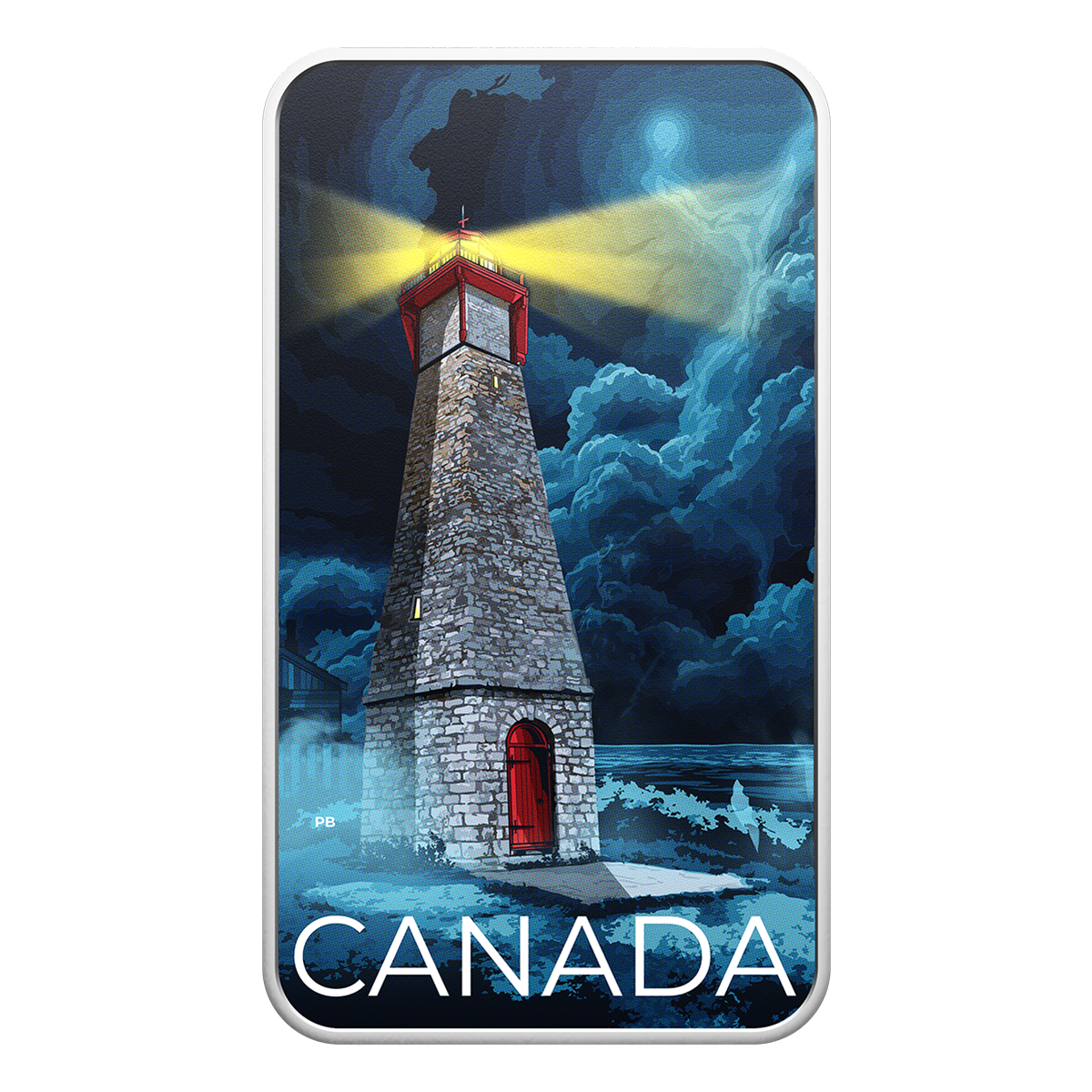 Haunted Canada: Gibraltar Point Lighthouse – 1 oz. Fine Silver Coin