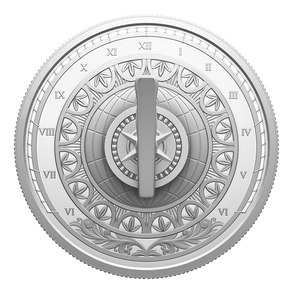The Sundial - 1 oz. Fine Silver Coin