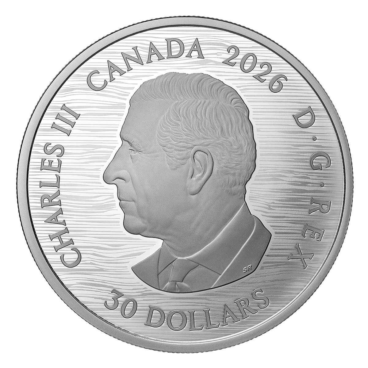 Le pin de Tom Thomson - Pièce de 2 oz en argent fin