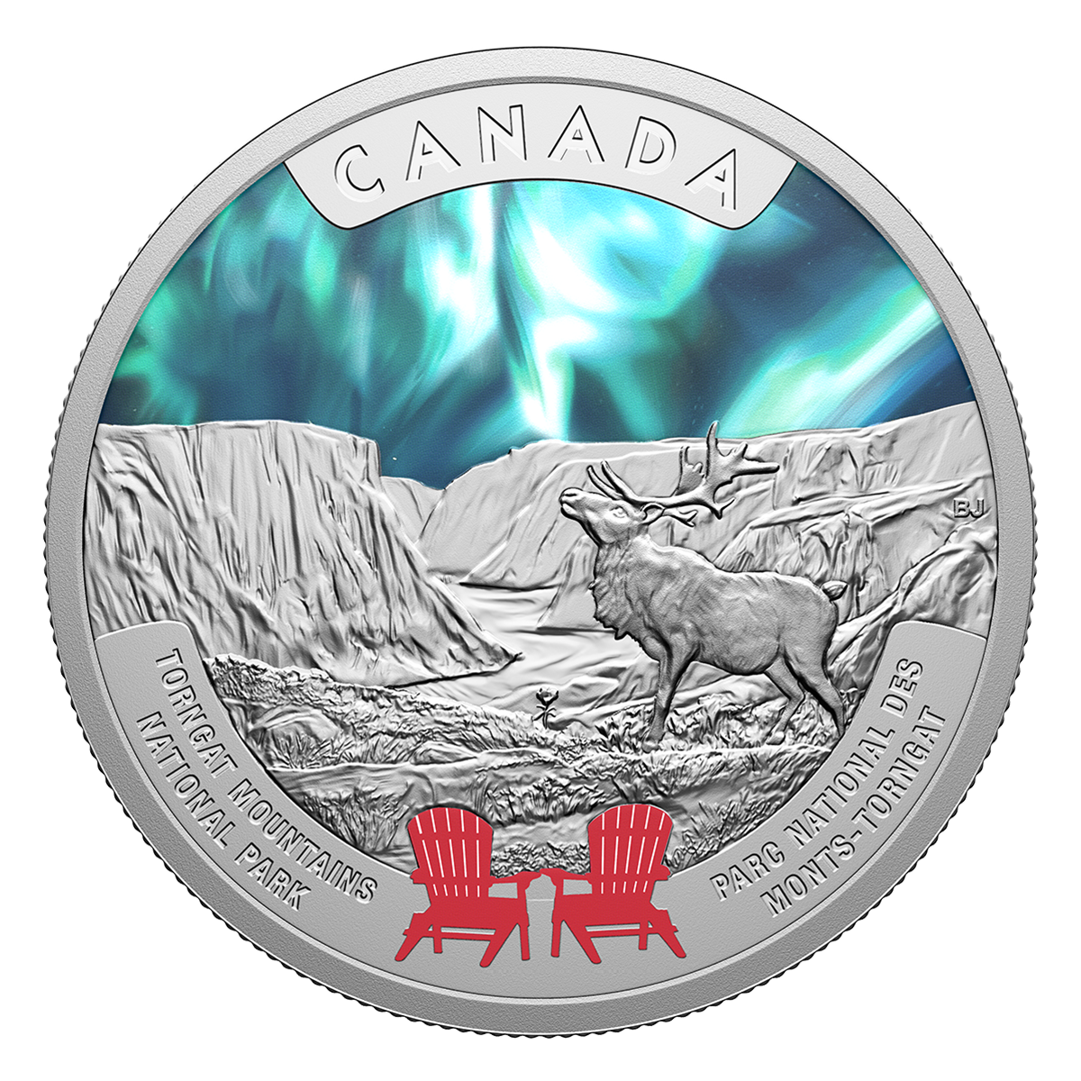 Canada’s National Parks – Torngat Mountains National Park – 1 oz. Fine Silver Coin