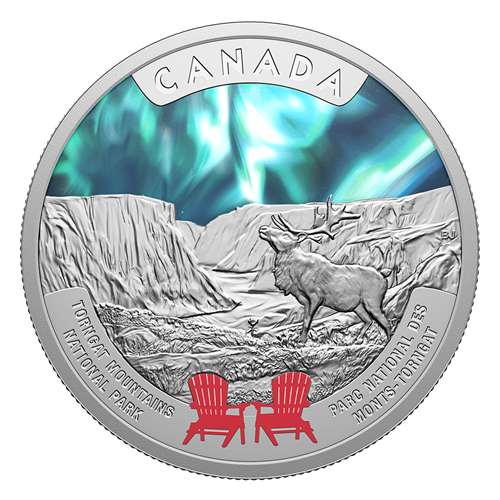 Canada’s National Parks – Torngat Mountains National Park – 1 oz. Fine Silver Coin
