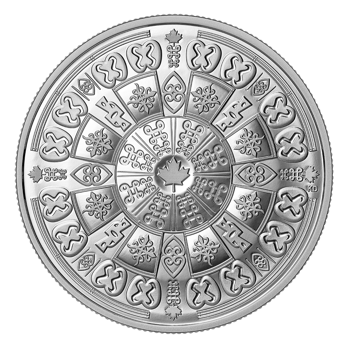 Commemorating Black History: Adinkra Symbols – 1 oz. Fine Silver Coin