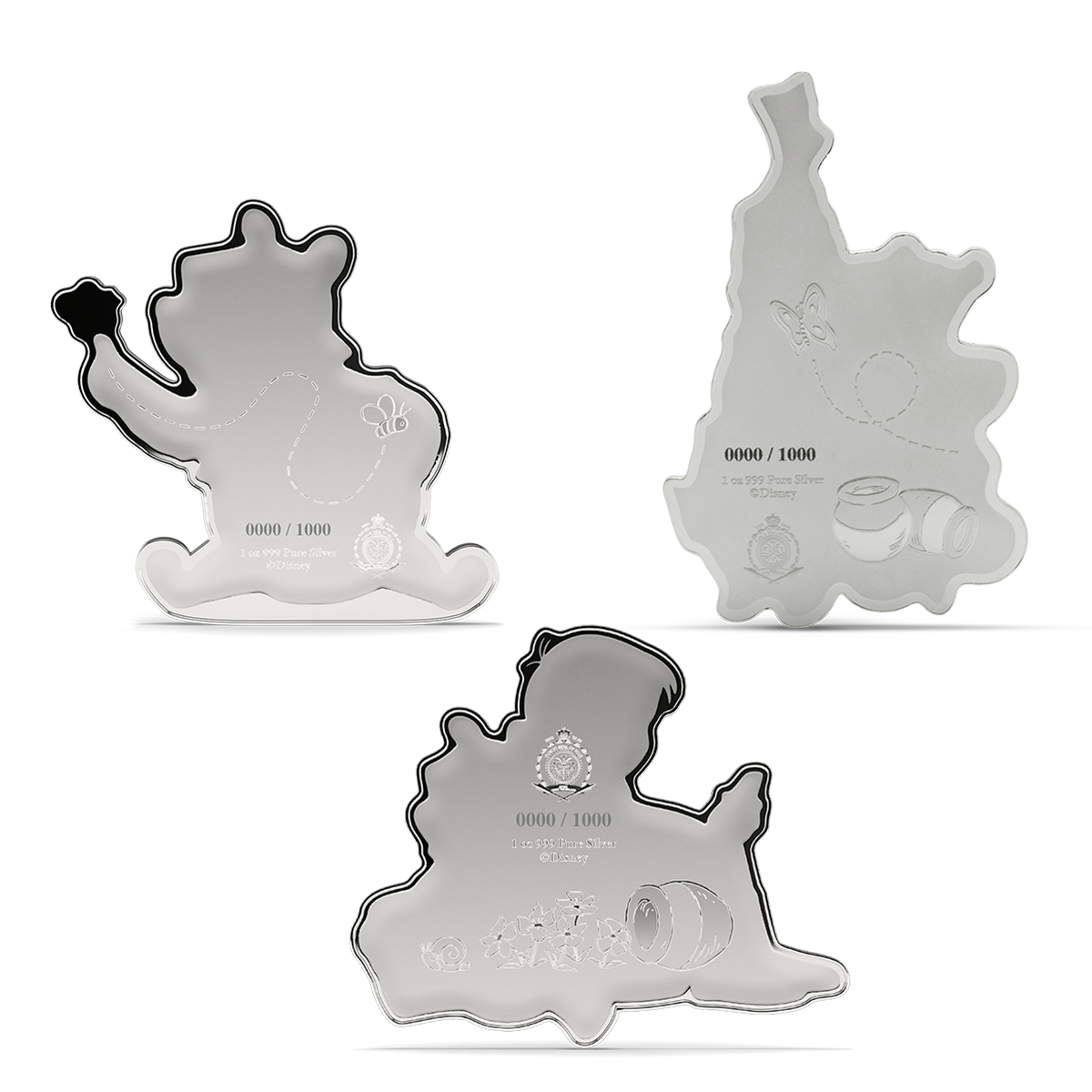 Winnie the Pooh – Fine Silver Three-Coin Subscription (2025)