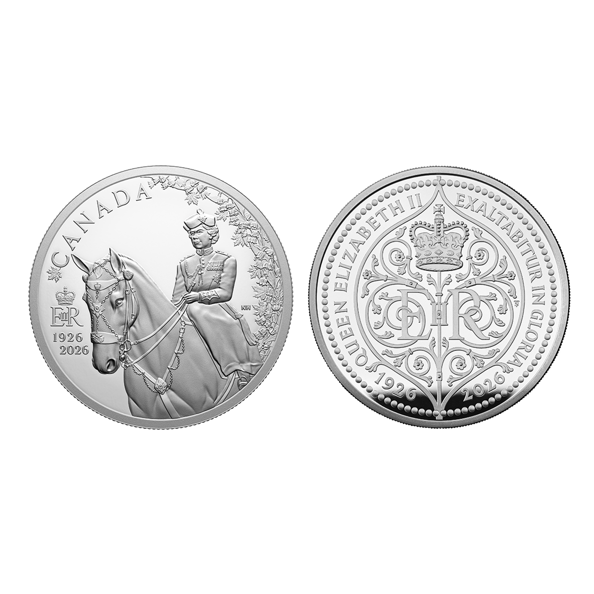 100th Anniversary of the Birth of Queen Elizabeth&nbsp;II – Fine Silver Two-Coin Set