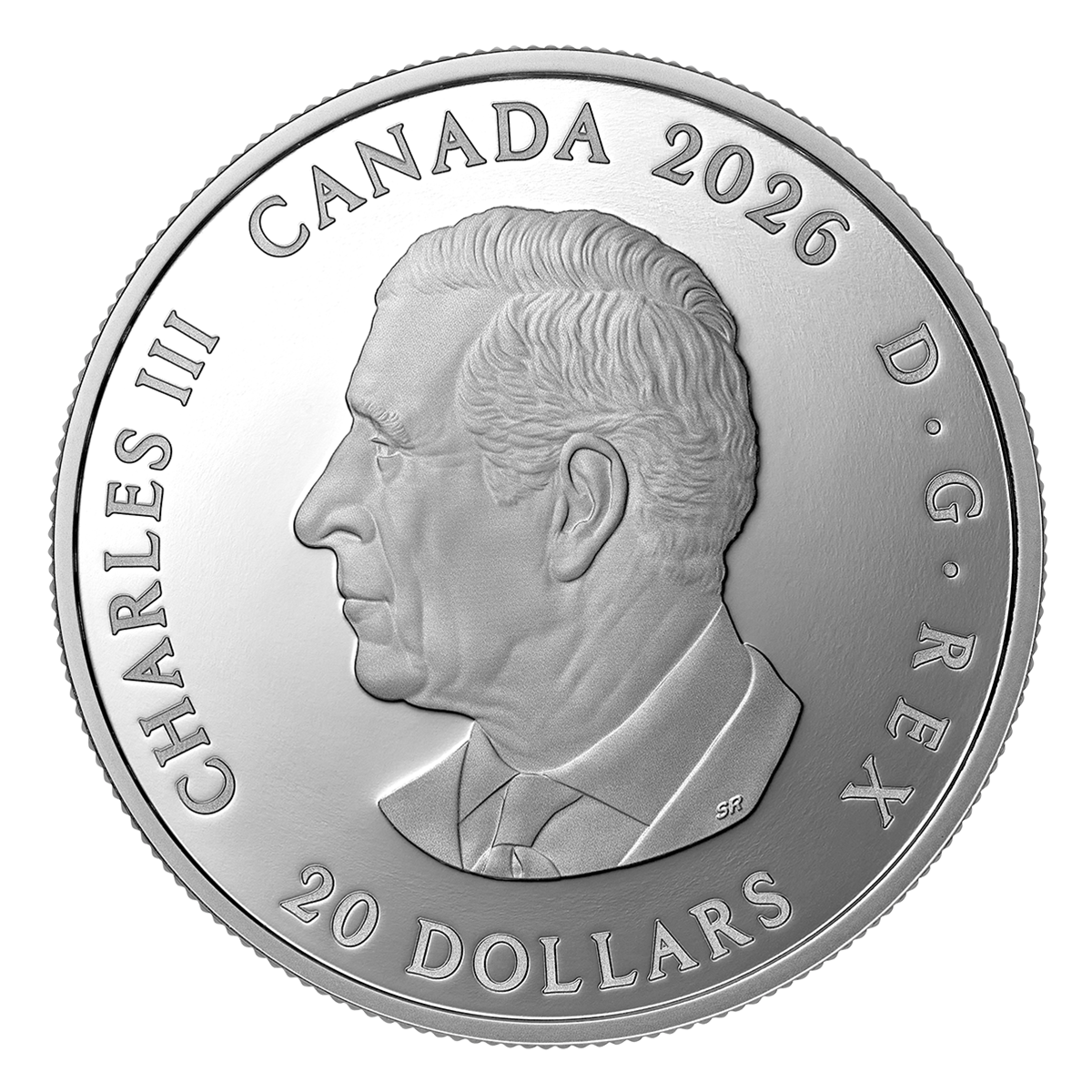 Coupe du Monde de la FIFA 2026ᵀᴹ : Nous sommes 2026ᵀᴹ – Pièce de 1 oz en argent fin