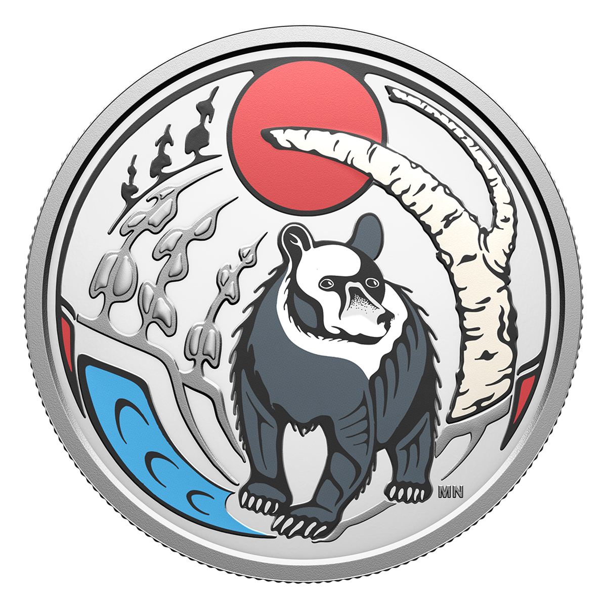 Clan Animals: Bear – ¾ oz. Fine Silver Coin