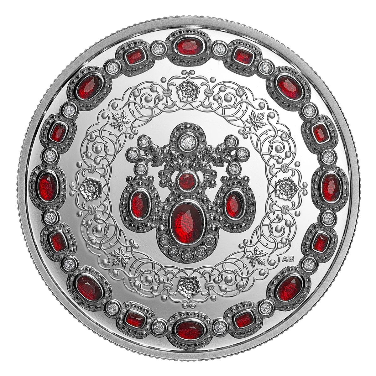 Crown Jewels: A Tribute to the 100th Anniversary of the Birth of Queen Elizabeth II – 1 oz. Fine Silver Coin