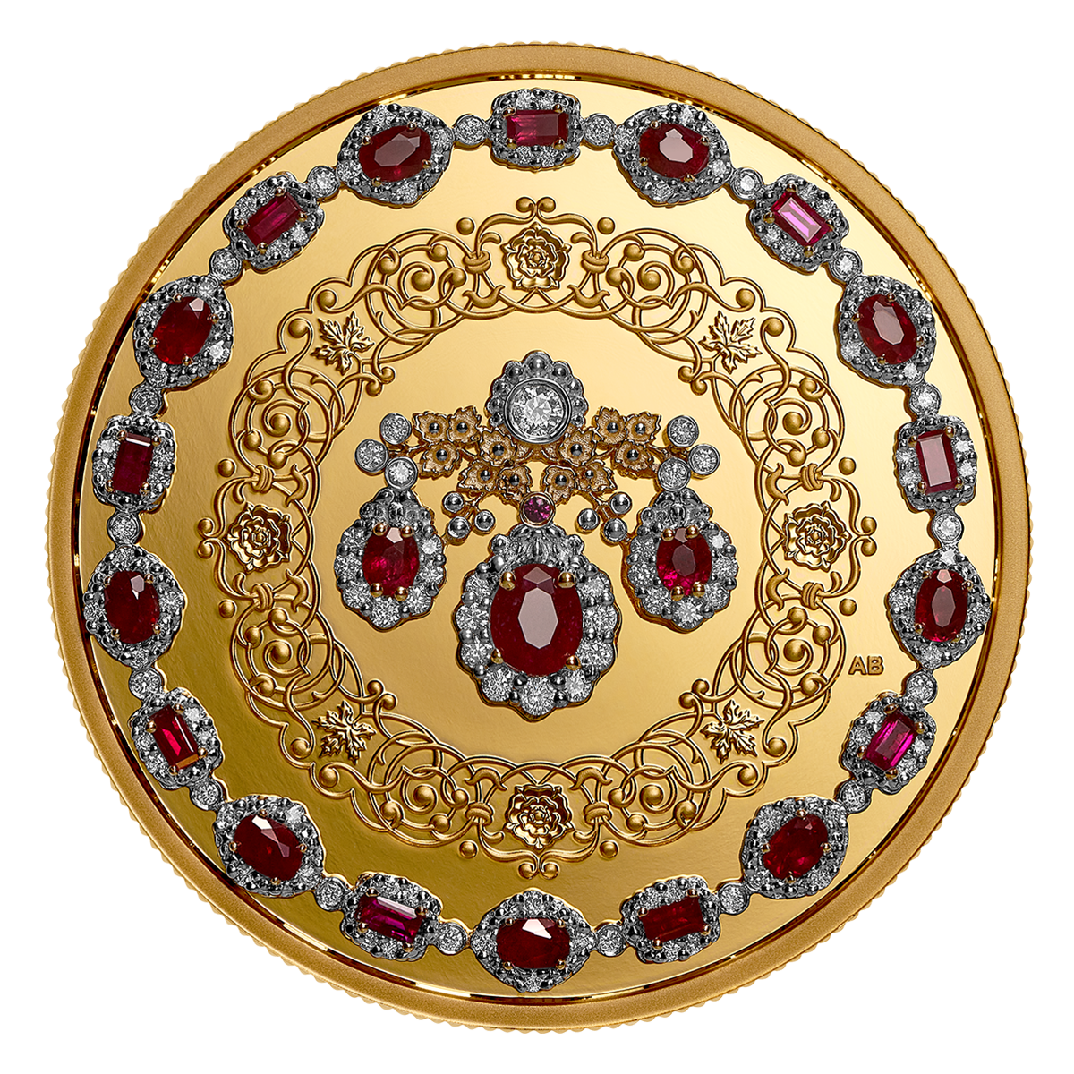 Crown Jewels: A Tribute to the 100th Anniversary of the Birth of Queen Elizabeth II – Pure Gold Coin