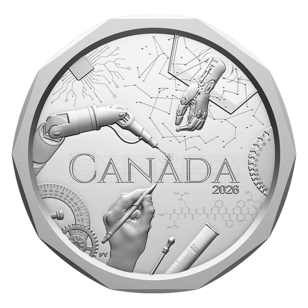 The Calling of an Engineer – Fine Silver Coin