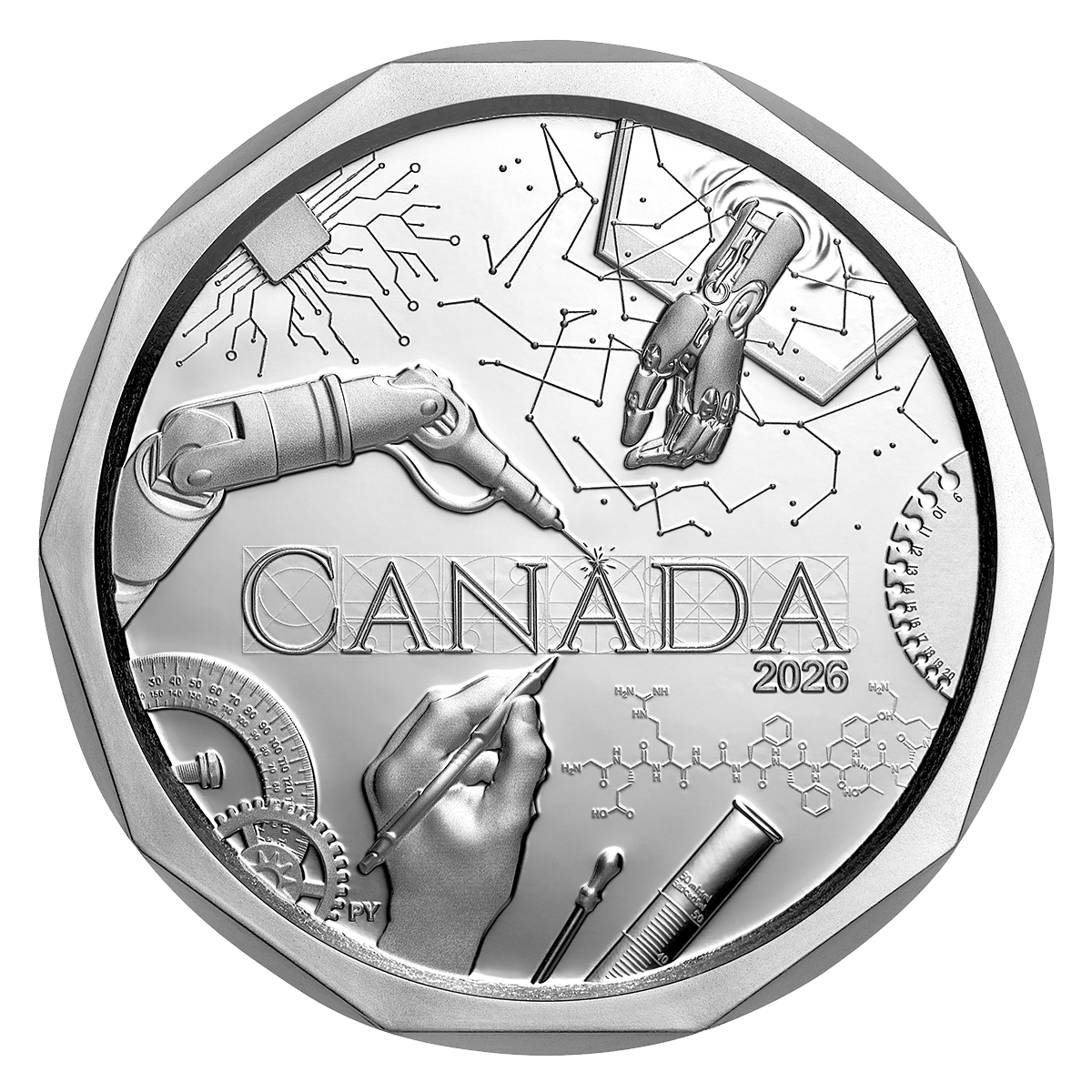 The Calling of an Engineer – Fine Silver Coin