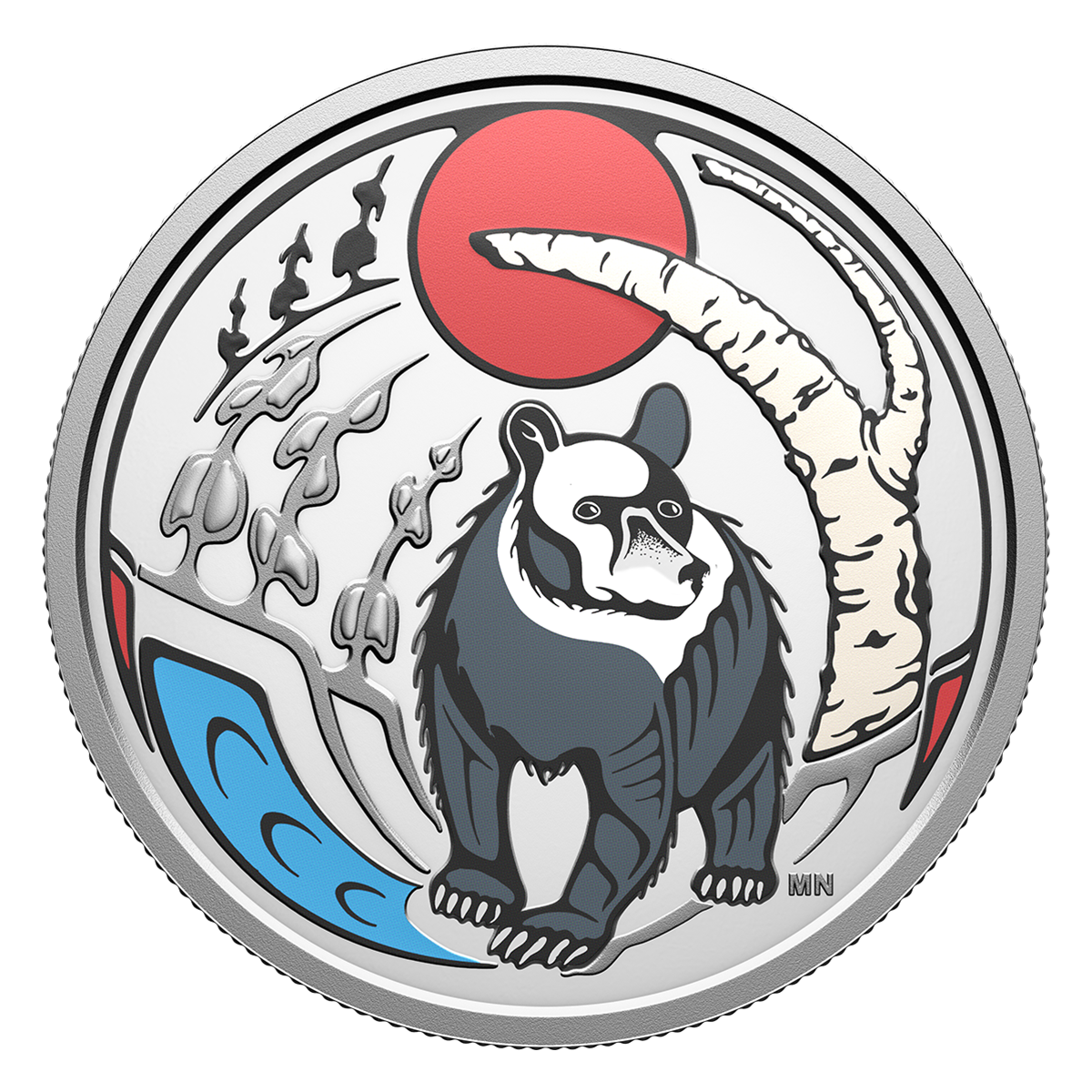 Clan Animals: Bear – ¾ oz. Fine Silver Coin