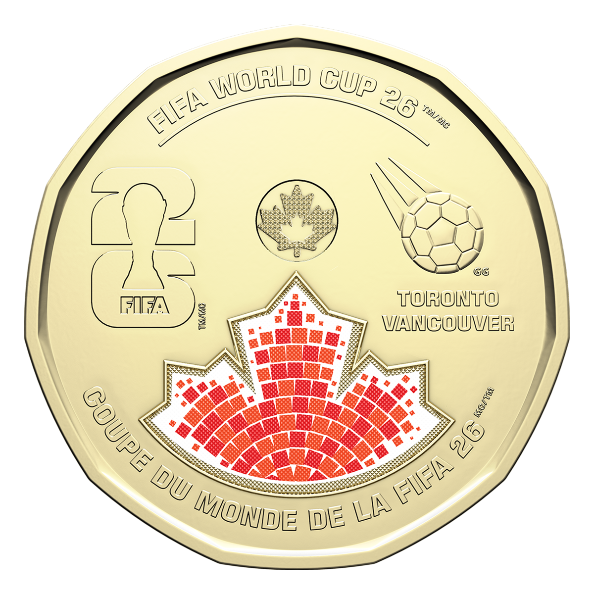 FIFA World Cup 2026ᵀᴹ Commemorative $1 Circulation Coin