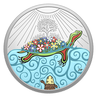 Turtle Island – 1 oz. Fine Silver Coin