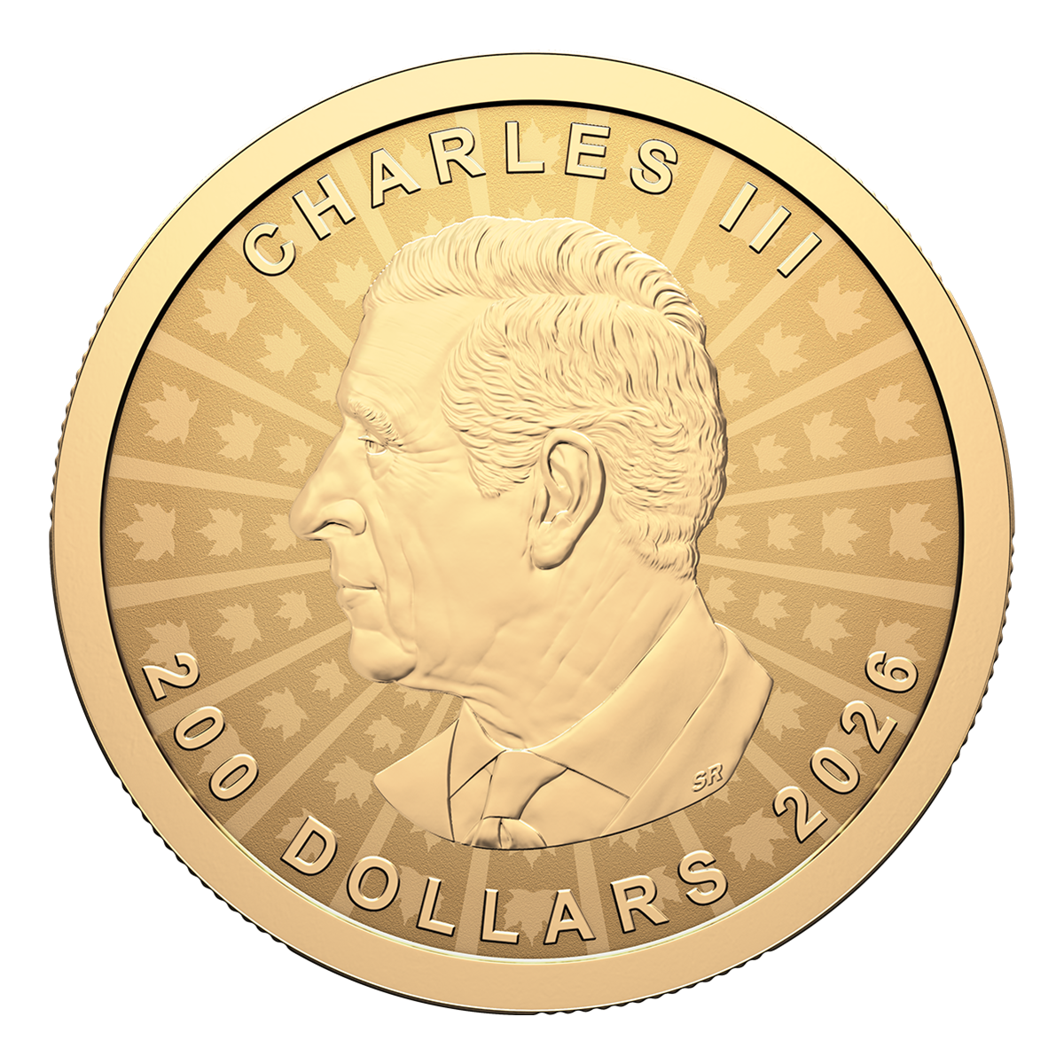 Gold Maple Leaf – 1 oz. Pure Gold Ultra High Relief Coin