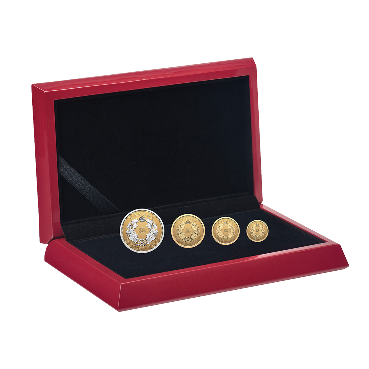 Pure Gold Fractional Set – 125th Anniversary of the Coronation of King&nbsp;Edward&nbsp;VII