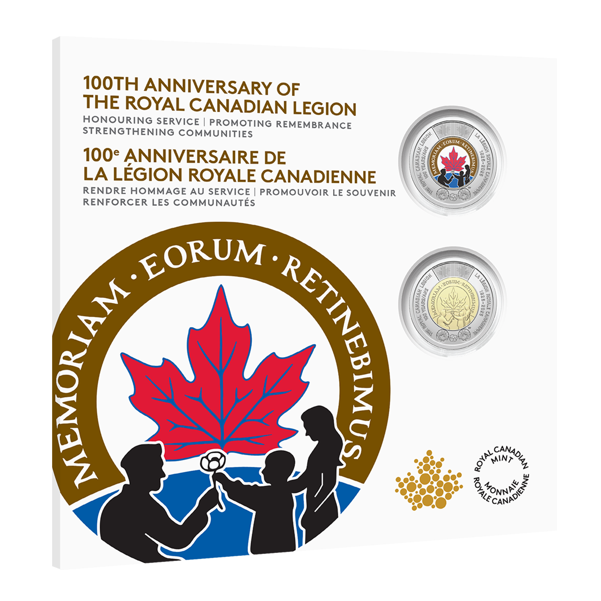 2026 Commemorative Collector Keepsake Card - 100th Anniversary of The Royal Canadian Legion