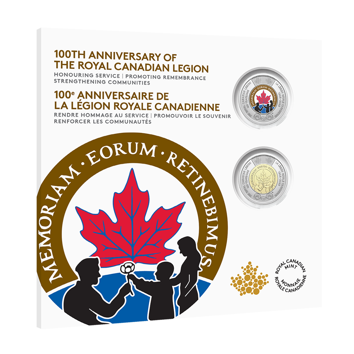 Collection de cartes de pièces commémoratives 2026