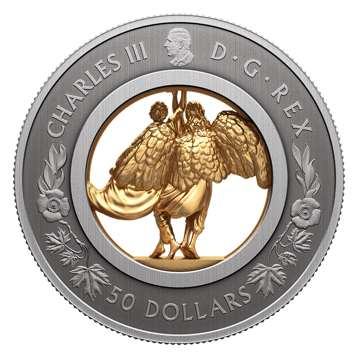 Allegories of Peace and Freedom – Fine Silver Coin