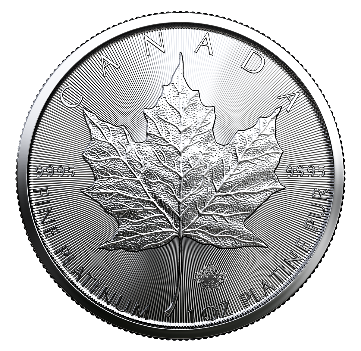 2022 $50 1oz. 99.95% Pure Platinum Coin - PtML (Bullion)