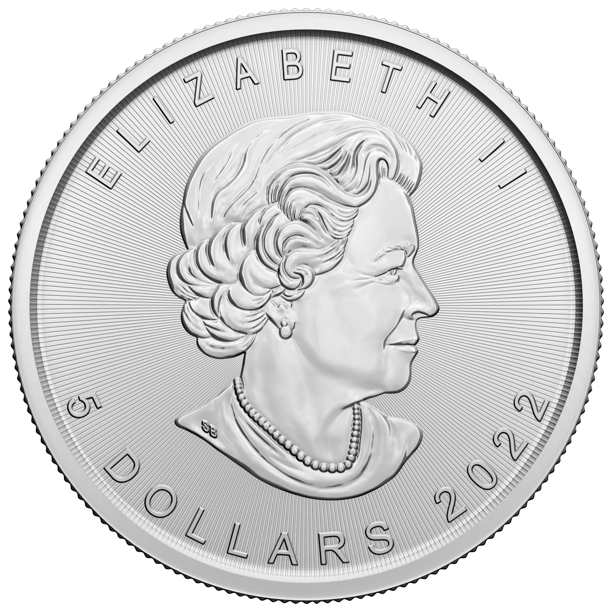 Pièce de 5 $ haut relief de 1 oz en argent pur à 99,99 % 2022 dragon (pièce d'investissement)