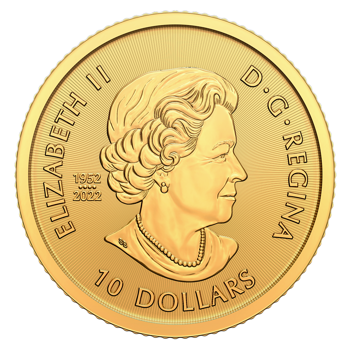 2023 Bison - Pièce de 1/4 oz en or pur à 99,99 %  (pièce d'investissement)