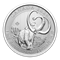2024 Ice Age: Woolly Mammoth - 2 oz. 99.99% Pure Silver Coin  (Bullion)