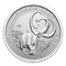 2024 $10 2 oz. 99.99% Pure Silver Coin Ice Age: Woolly Mammoth (Bullion)