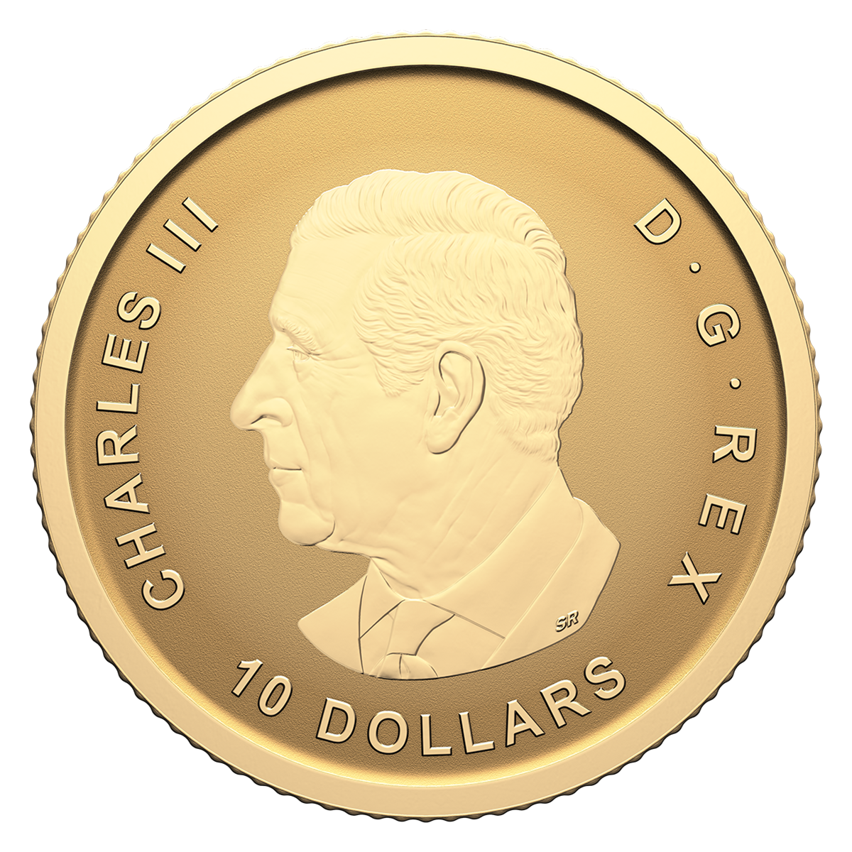 Renard Roux - Pièce de ¼ oz en or pur à 99,99 % (pièce d’investissement)