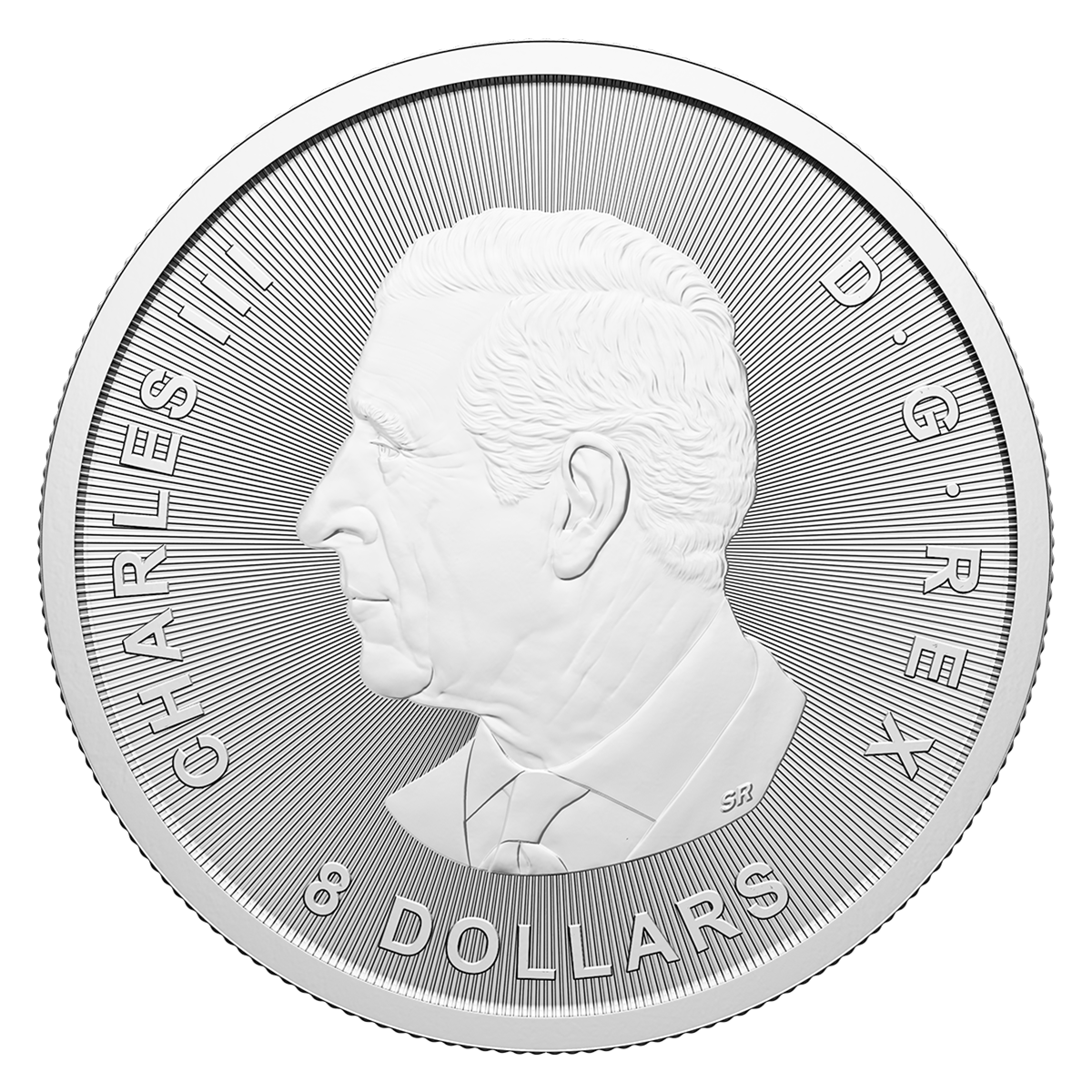 Pygargue à tête blanche avec serres - Pièce de 1,5 oz en argent pur à 99,99 % (pièce d’investissement)