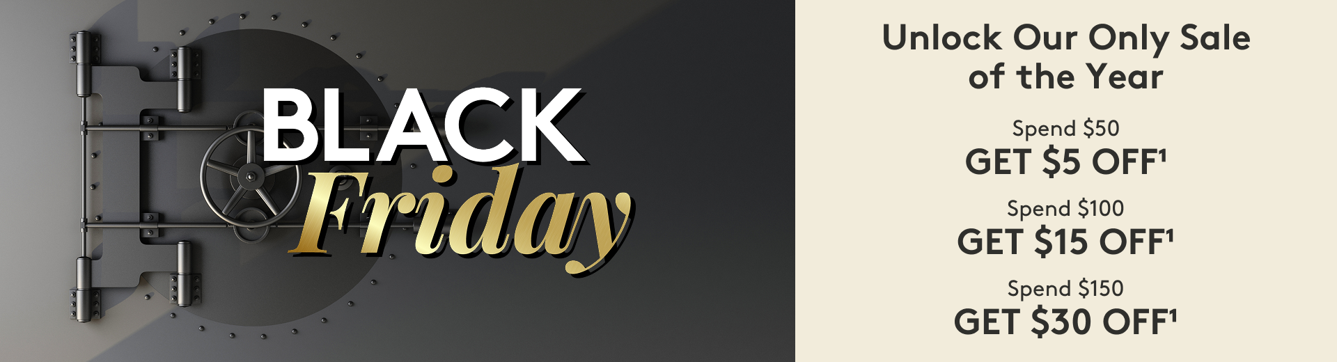 Black Friday - Our Only Sale of the Year